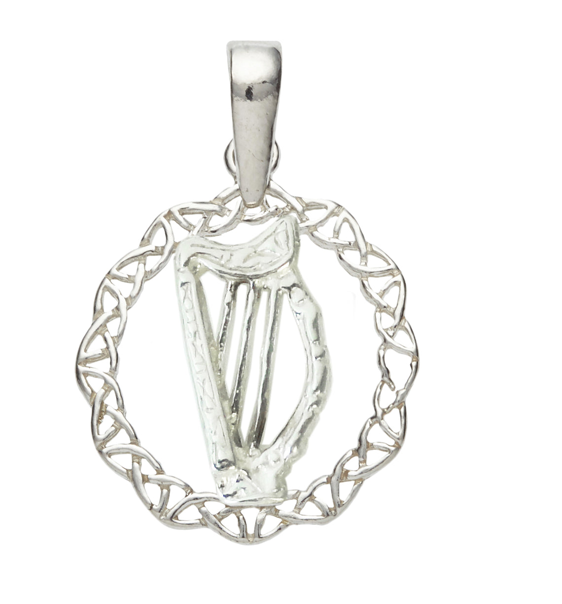 Harp In Celtic Circle