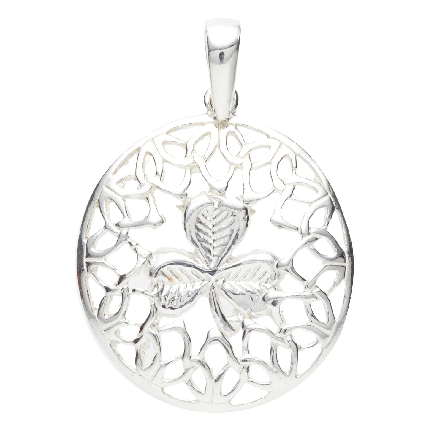 Shamrock In Celtic Circle