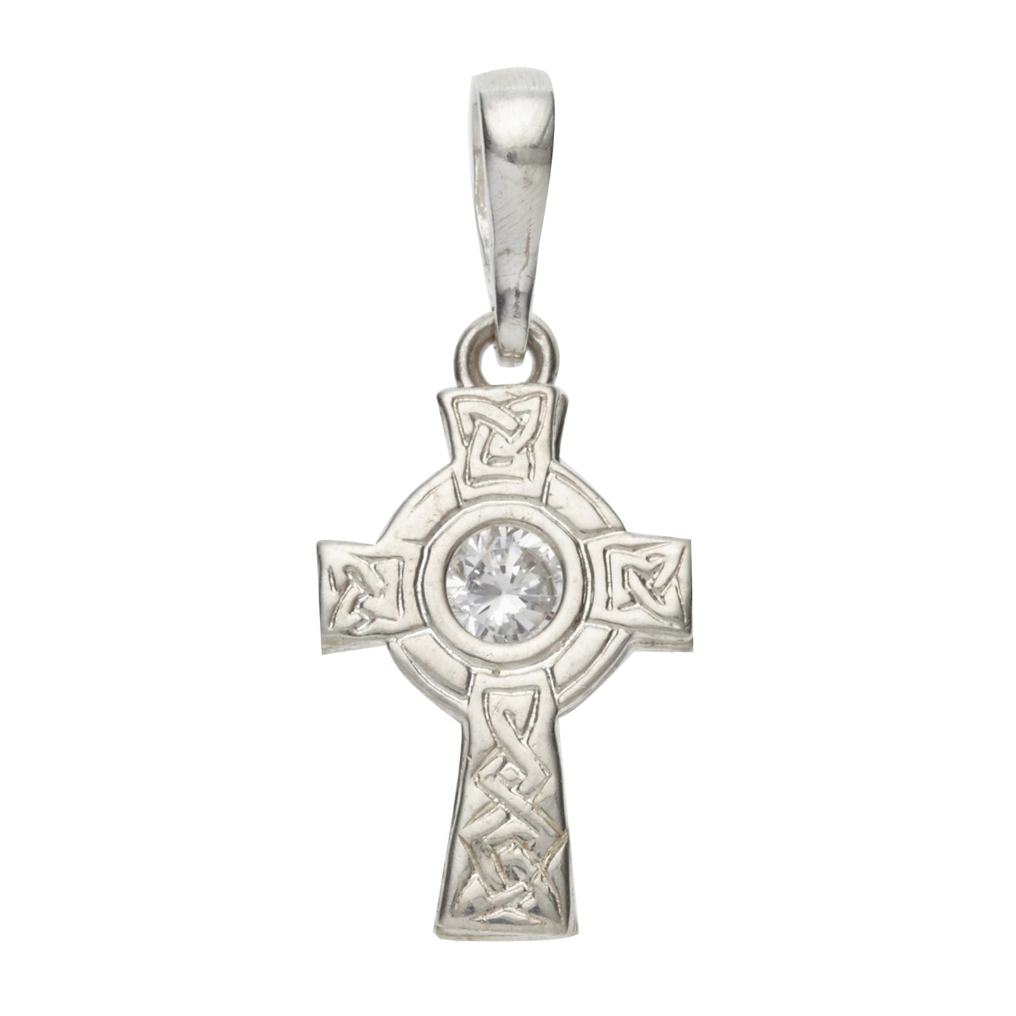 16mm Celtic Cross Cz Centre
