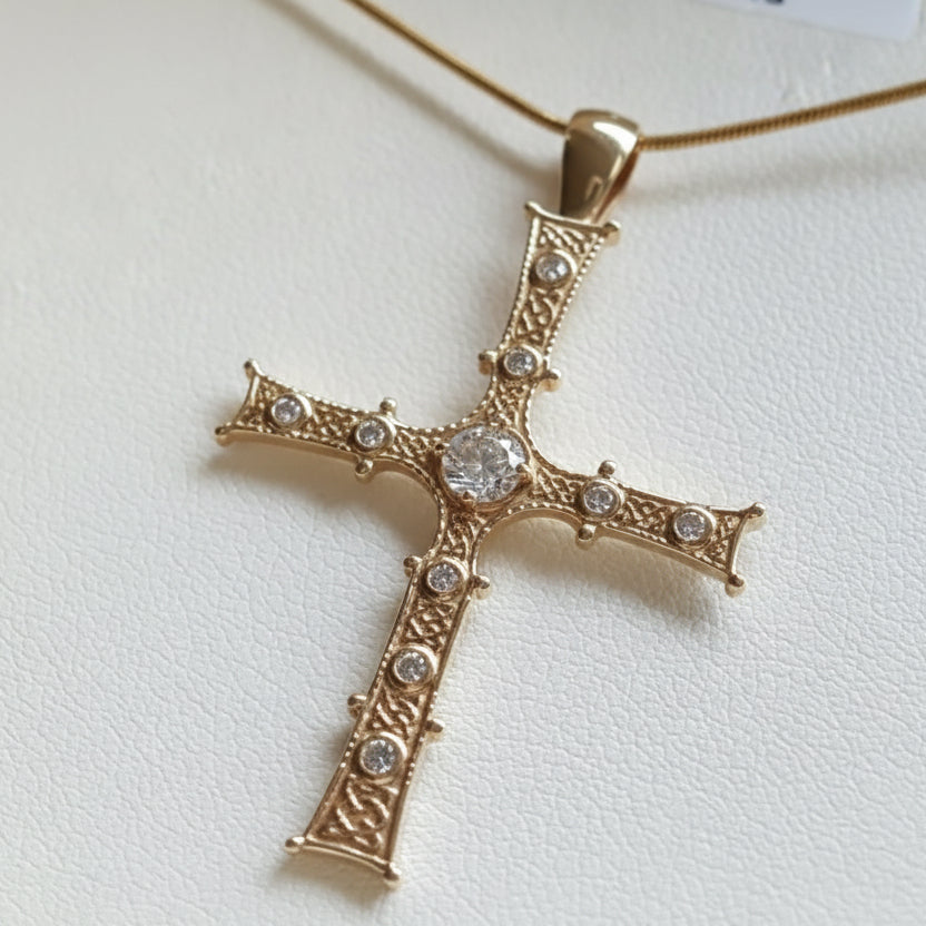 18ct Cross Of Cong