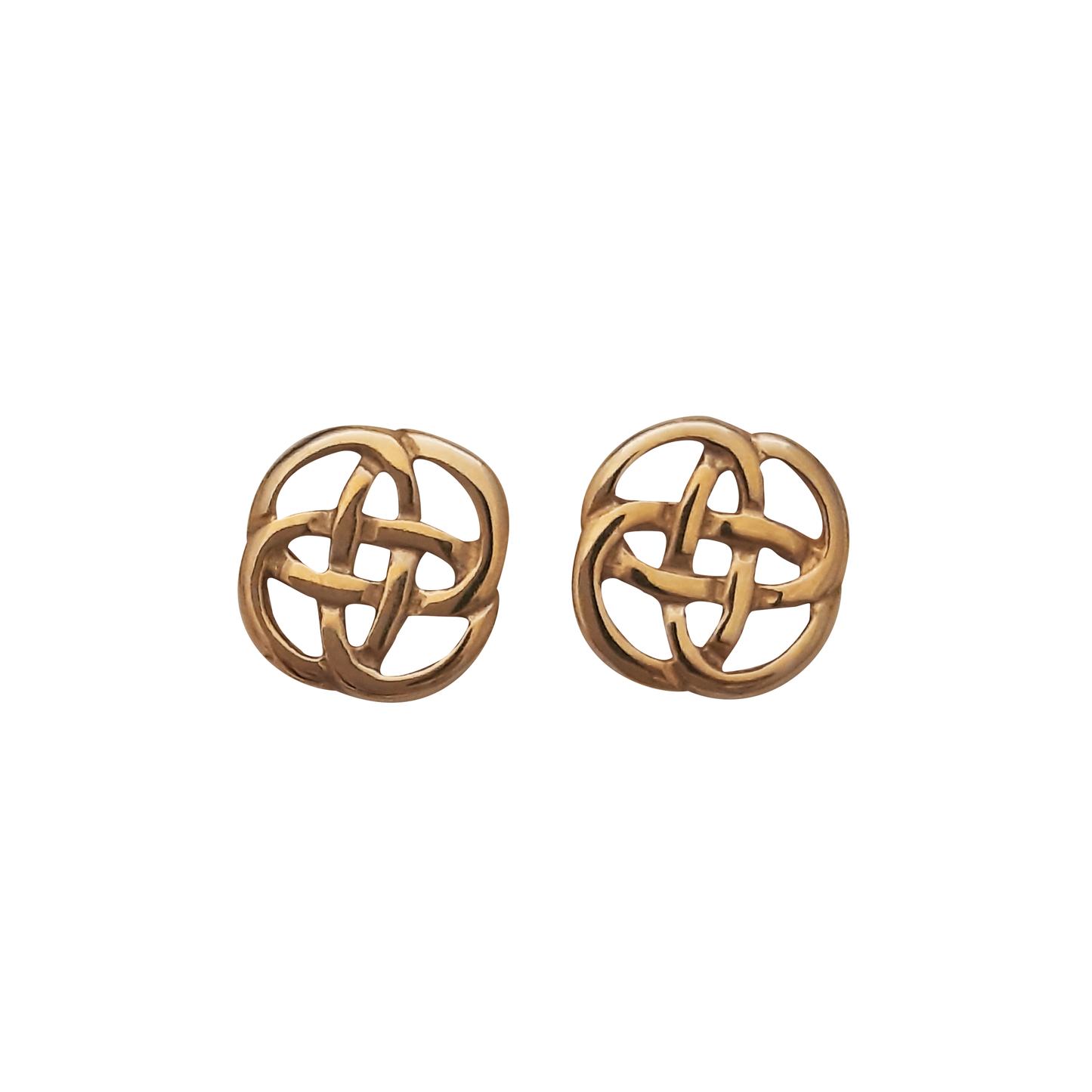 9ct Celtic Circle Studs