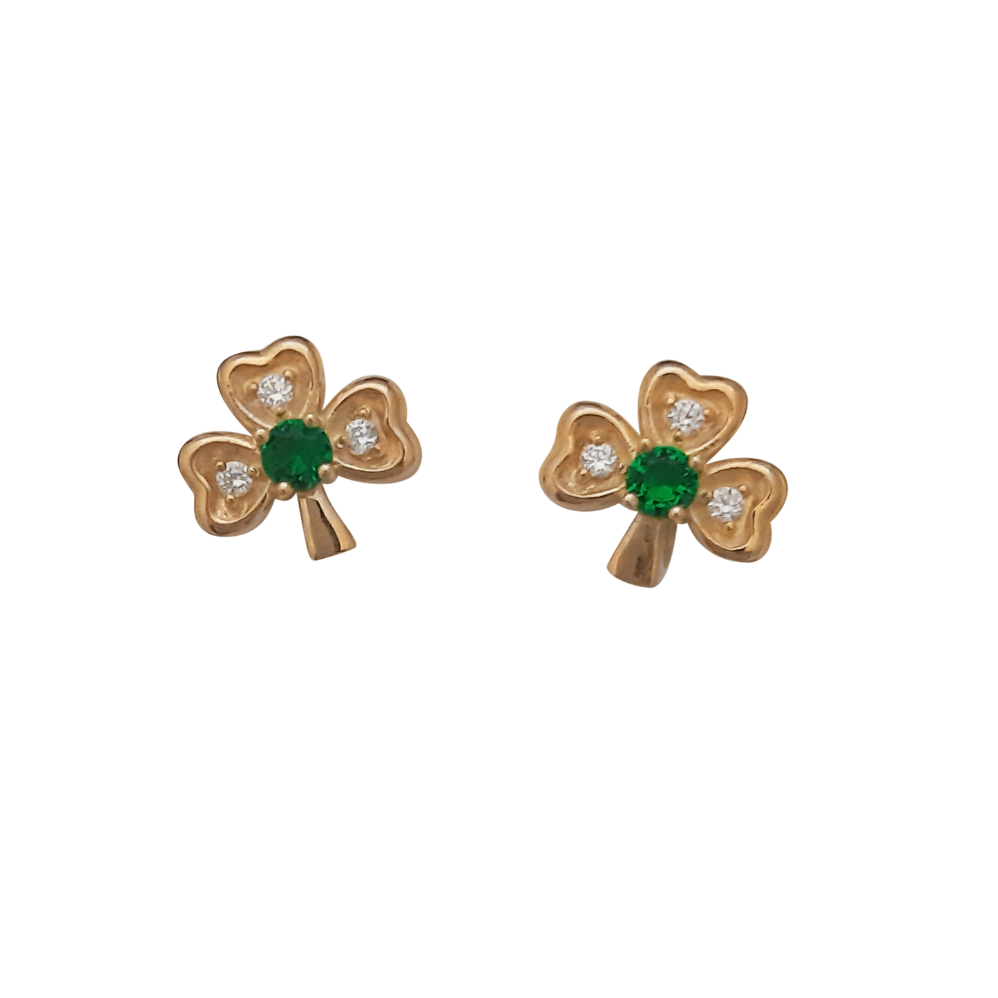 9ct Shamrock Green Czs
