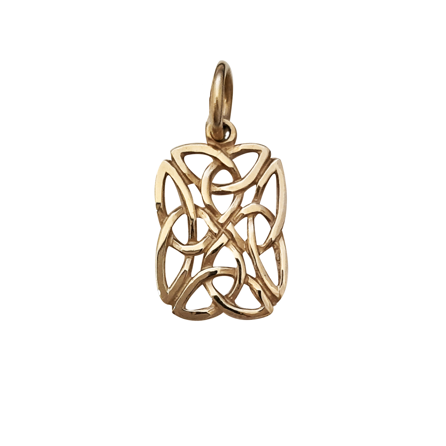 9ct Celtic Rect Trinitys