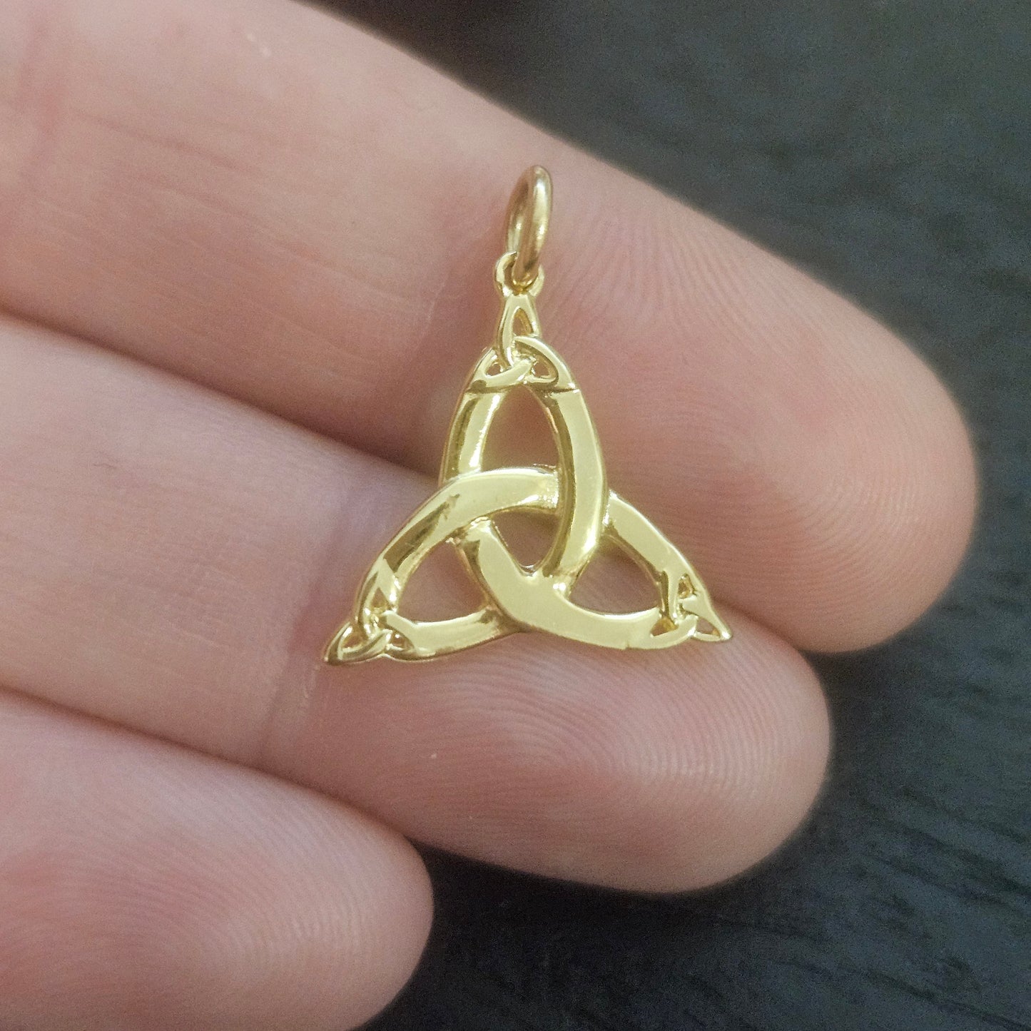 14ct Trinity w/trin ends