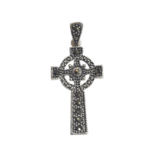 Marcesite Celtic Cross