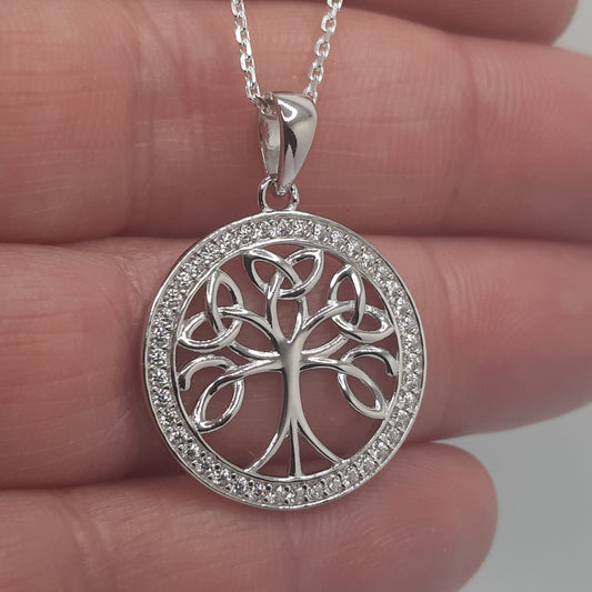 CZ Celtic Tree of Life