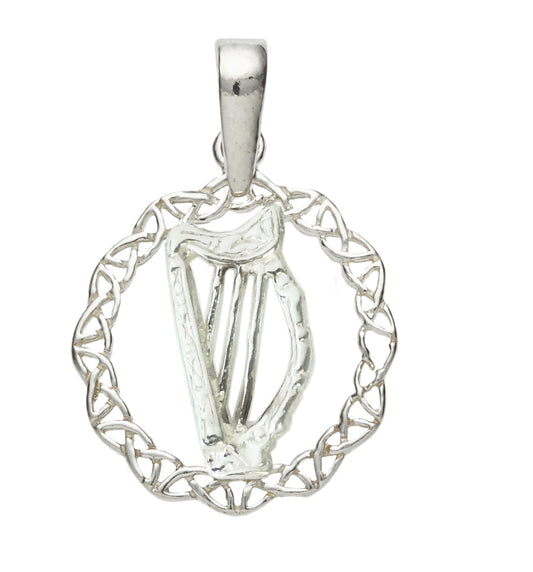 Harp In Celtic Circle