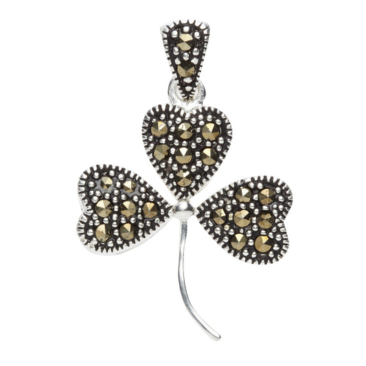 Marcesite Shamrock
