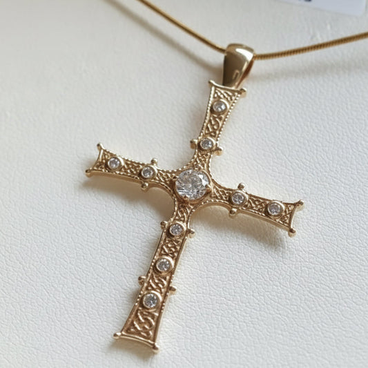 18ct Cross Of Cong