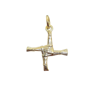 14ct 15mm St Brigid Cross