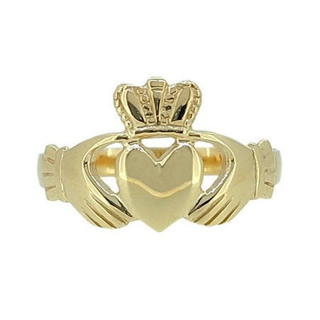 10ct Gents Claddagh Ring