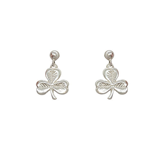 Shamrock Ball Stud Drops