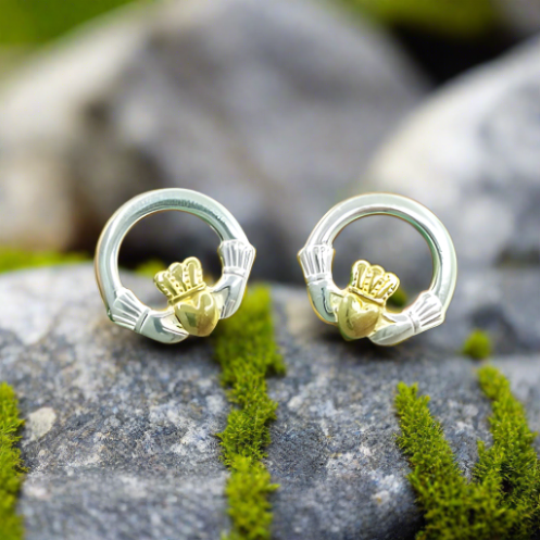 Claddagh, Gp Heart, Studs