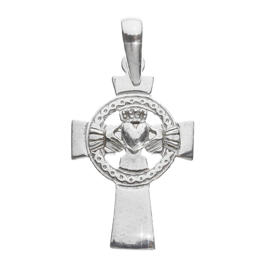 23mm Celtic Cross w/ Claddagh