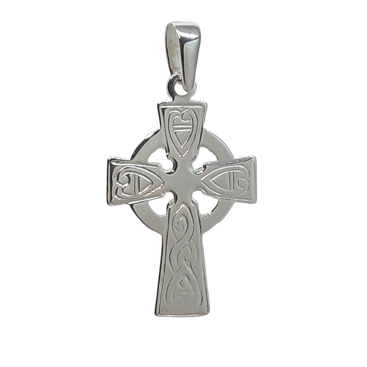 23mm Celtic Cross Heart