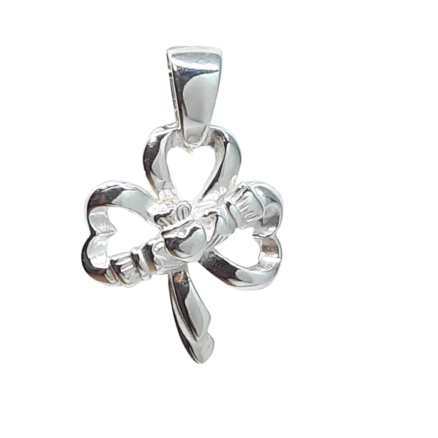 Open Shamrock w/ Claddagh