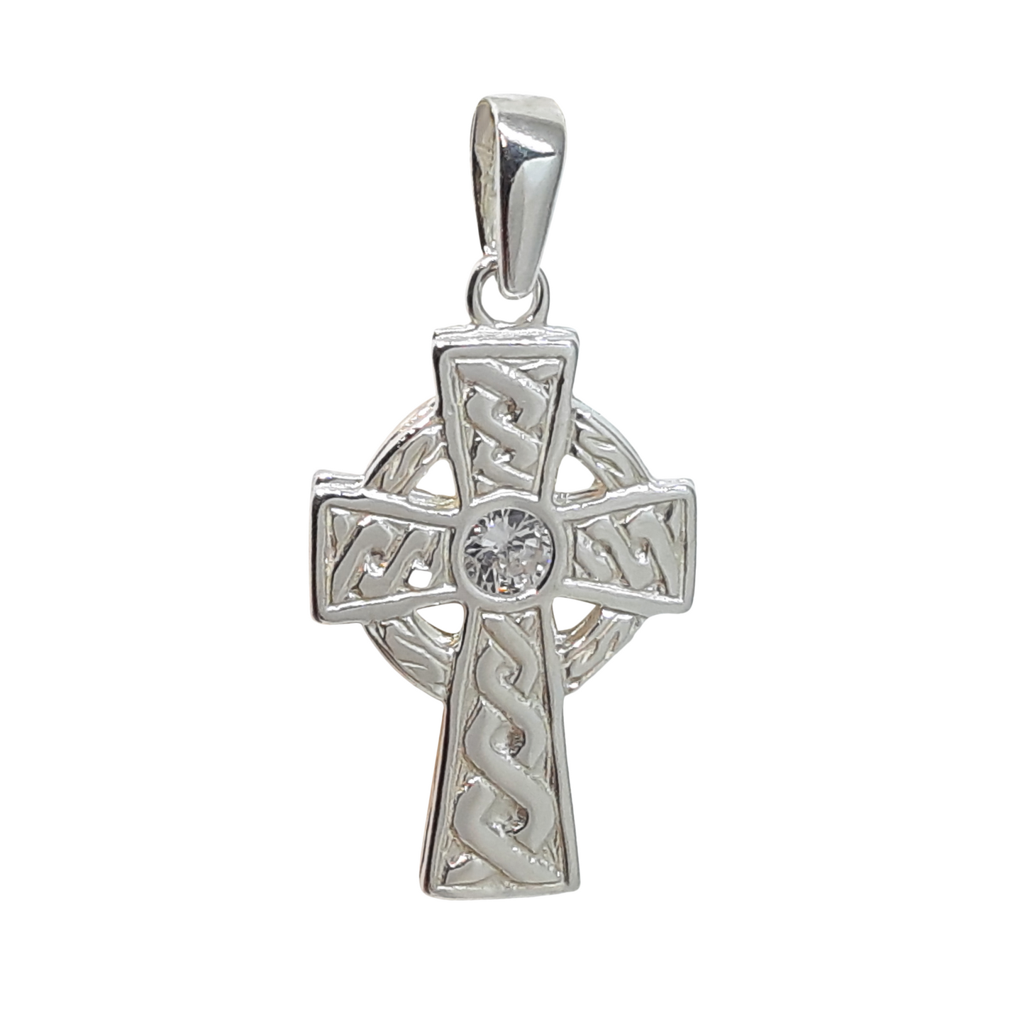 22mm Celtic Cross Thick CZ