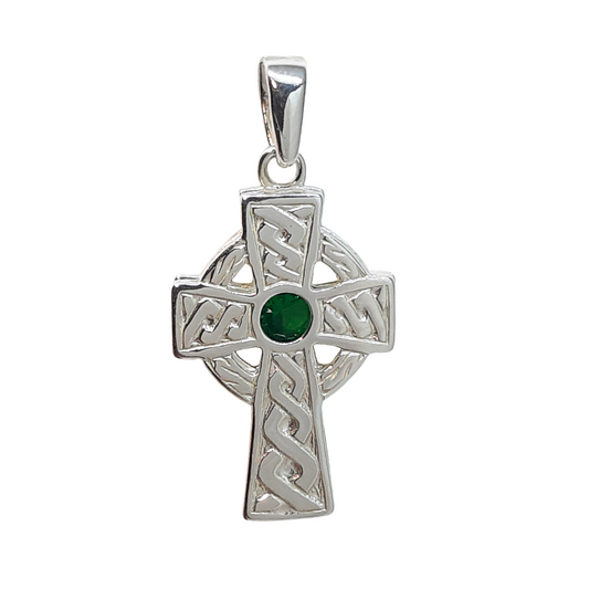 22mm Celtic Cross Thick Green