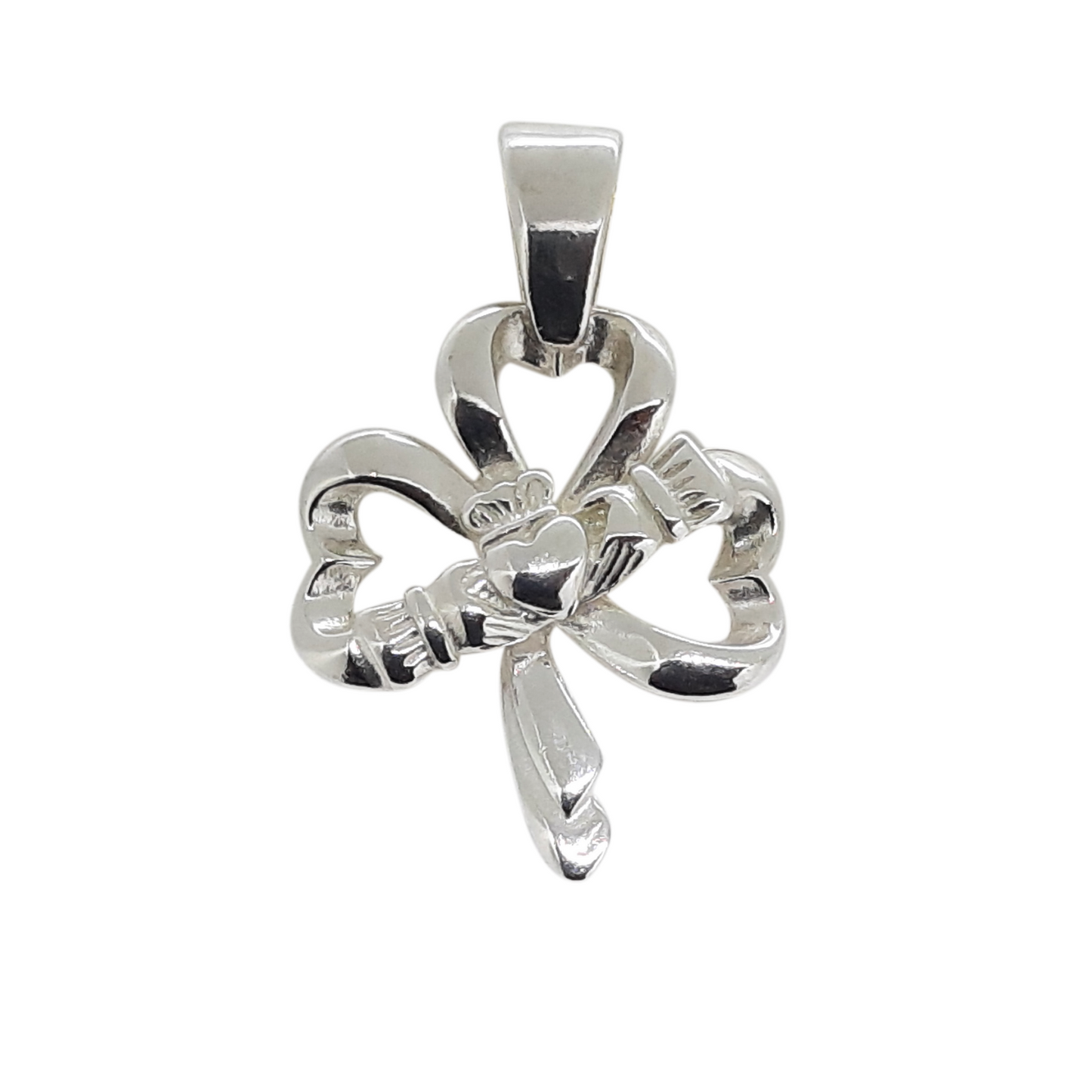 Open Shamrock w/ Claddagh