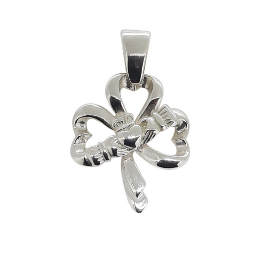 Open Shamrock w/ Claddagh