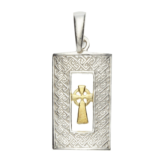 21mm Celtic Cross Rect